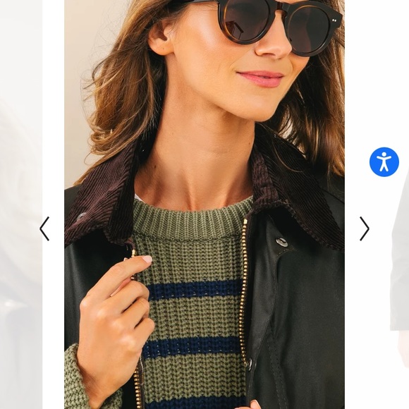 BARBOUR Women's Classic Bedale Wax Jacket sz.xL(p) - Picture 3 of 16